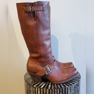 John Fluevog Sheryl Tall Leather Boots